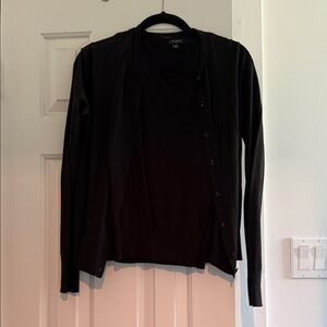 Ann Taylor Classic Black Cardigan